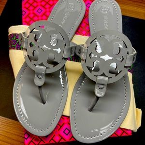 Tory Burch | Shoes | Tory Burch Miller Patent Leather Sandal | Poshmark